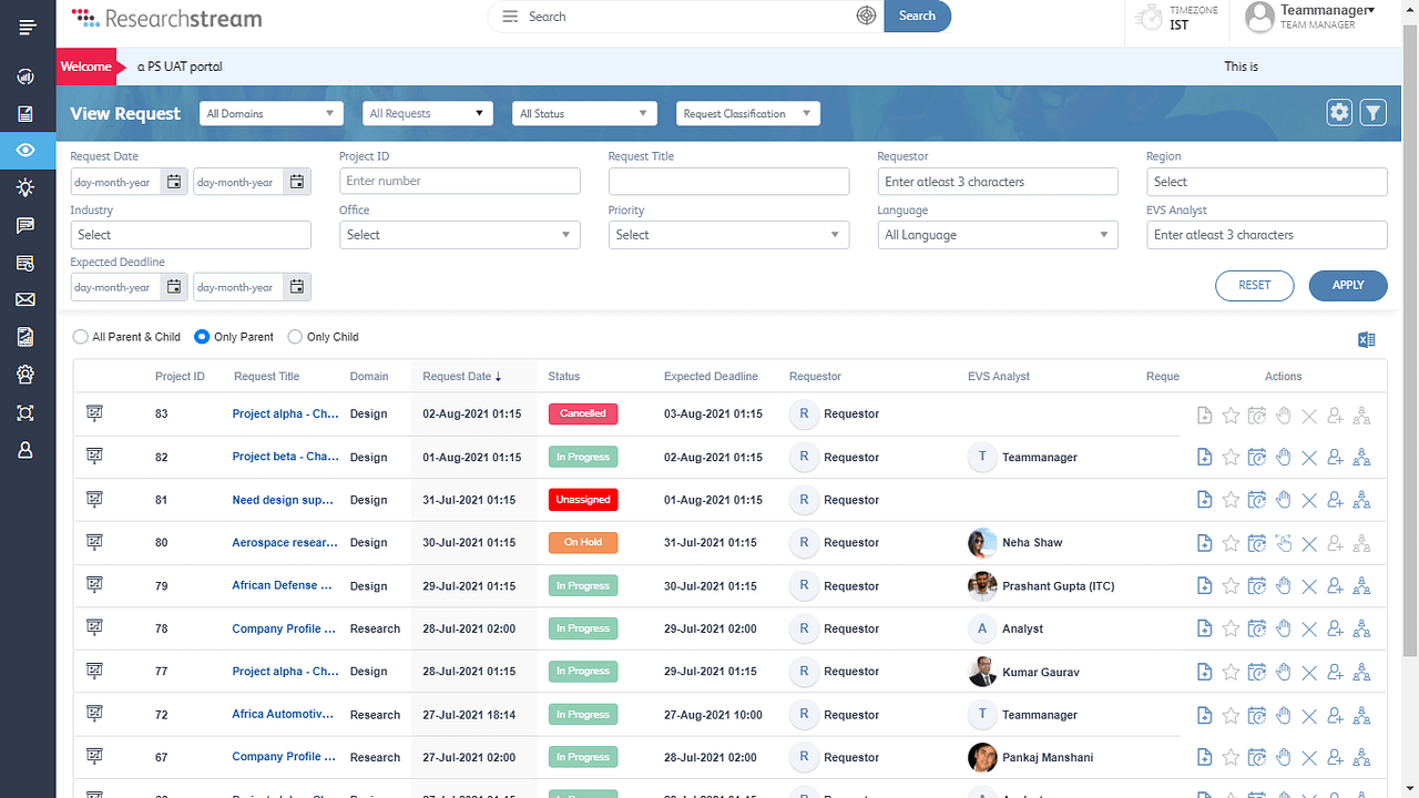 researchstream-workflow-management