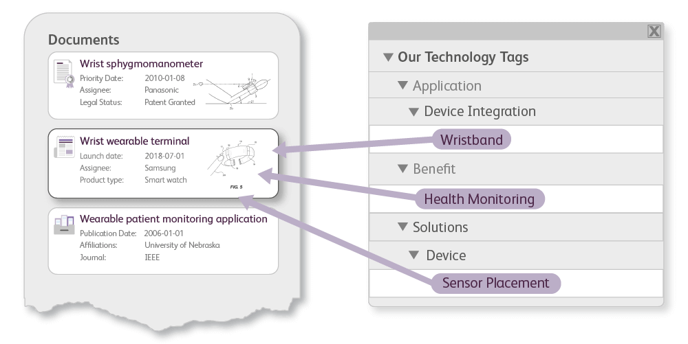 Custom taxonomy