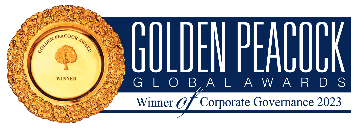 Evalueserve Golden Peacock 2023 Winner of Corporate Social Responsibility.