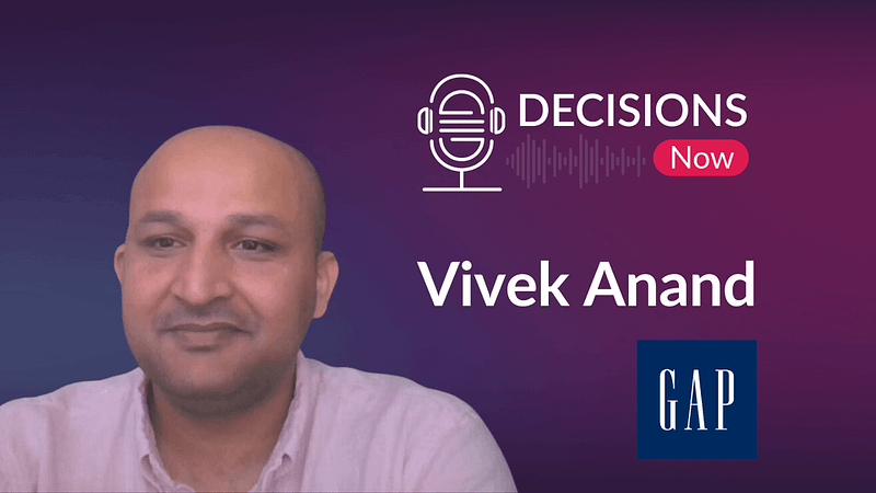 Decoding Retail Data with Vivek Anand, Director of Advanced Analytics at Gap