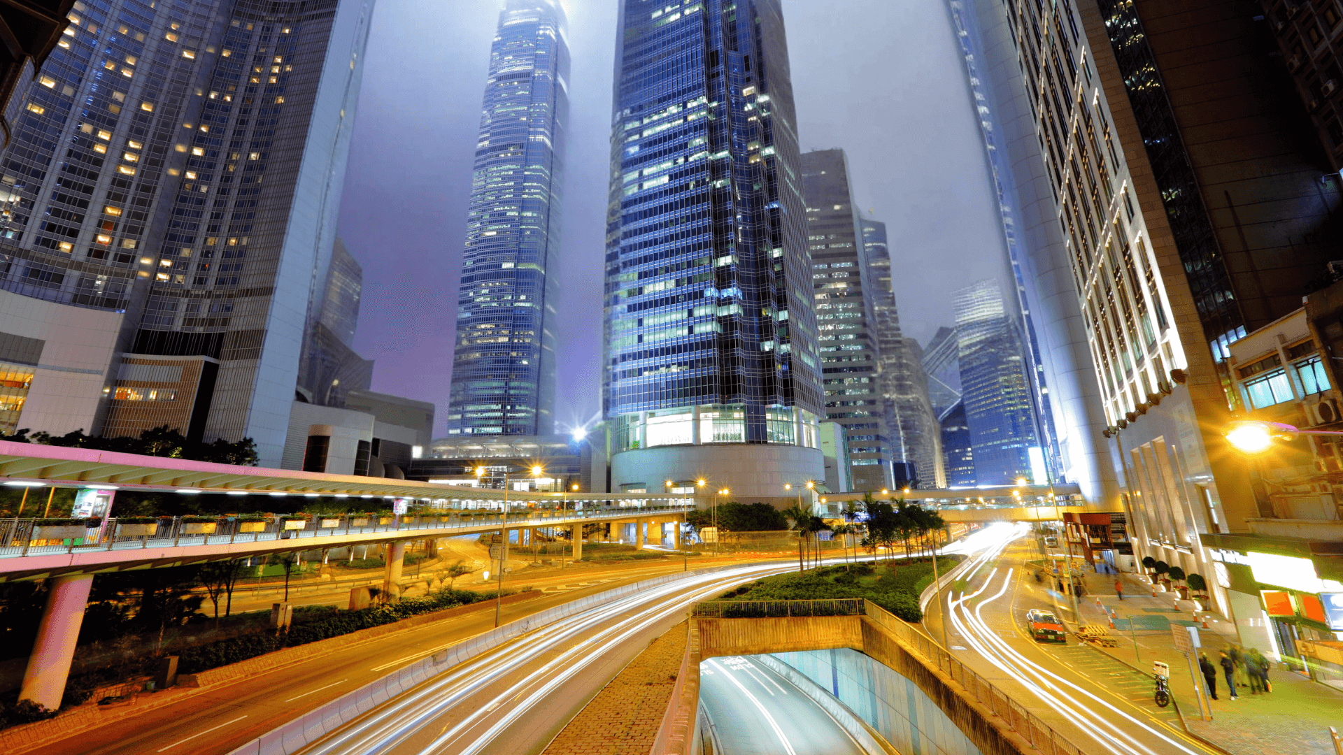 City scape at night, symbolizing the importance of Business Intelligence Modernization